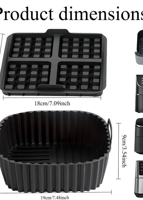 Square Waffle Baking Tray Mat