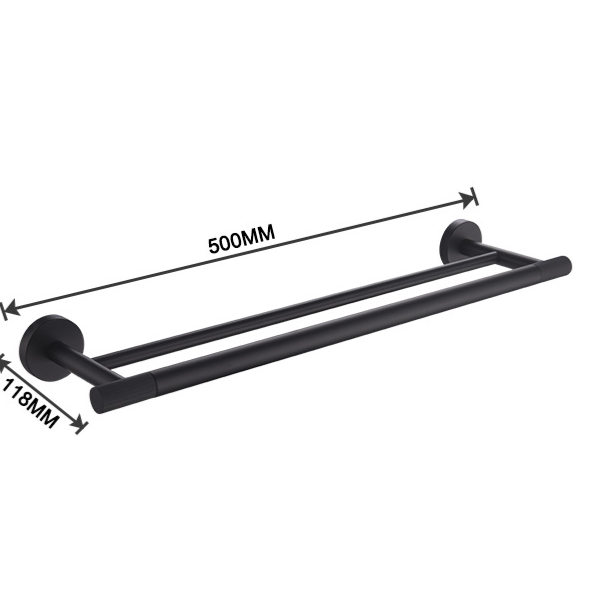 Stainless Steel Bathroom Towel Rack Set