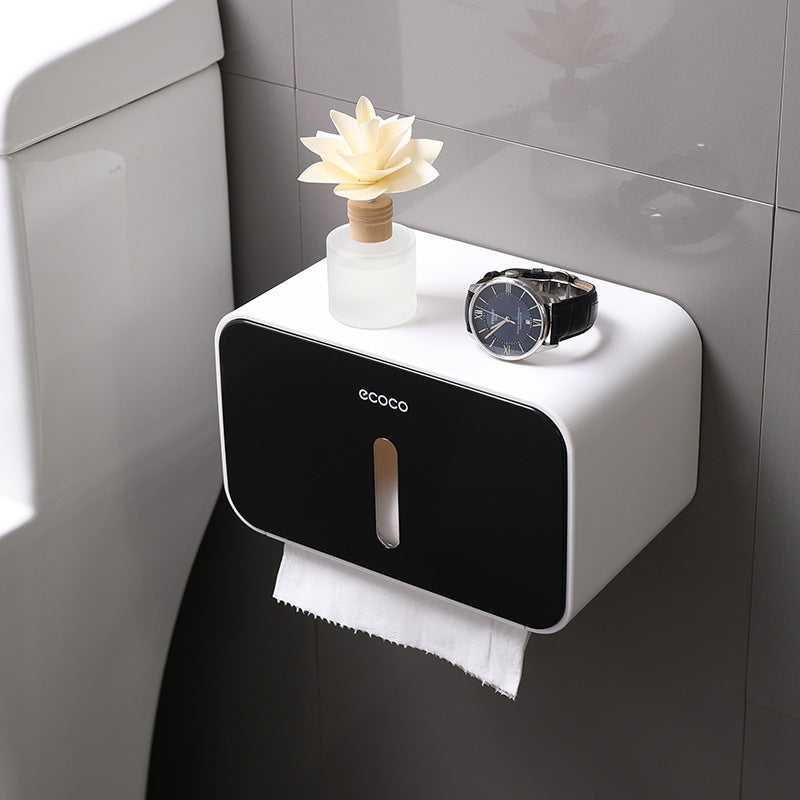 Wall-Mounted Waterproof Toilet Paper Holder