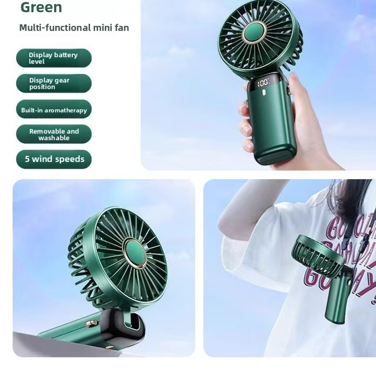 Portable Rechargeable Handheld Fan