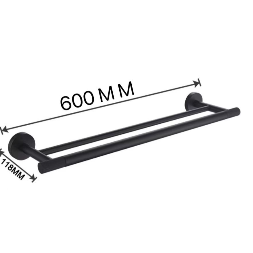 Stainless Steel Bathroom Towel Rack Set