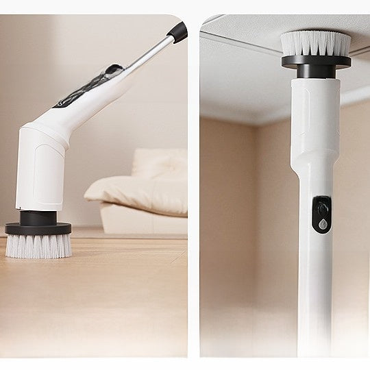 Multifunctional Electric Cleaning Brush with Interchangeable Heads