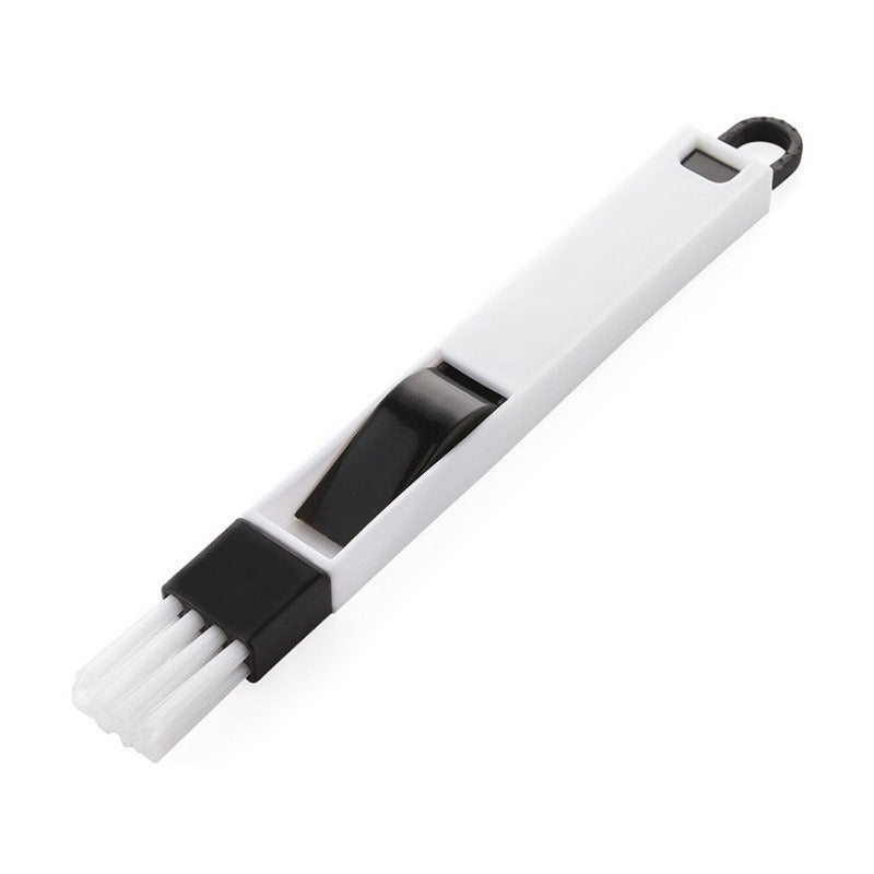 Window groove cleaning brush