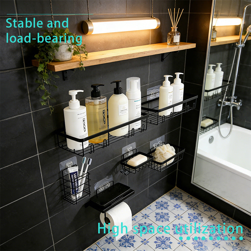Wall-Mounted Bathroom Organizer