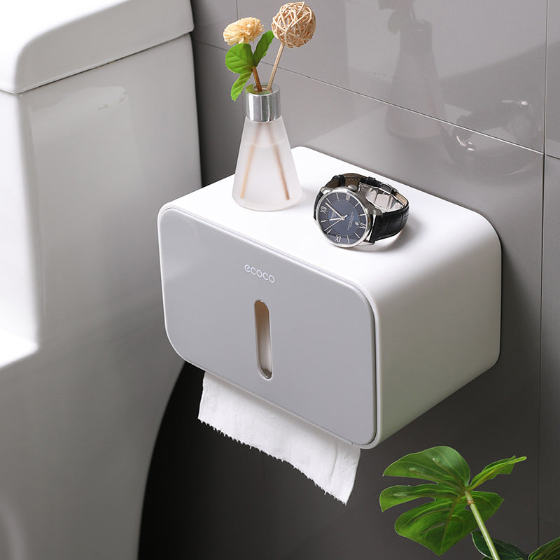 Wall-Mounted Waterproof Toilet Paper Holder