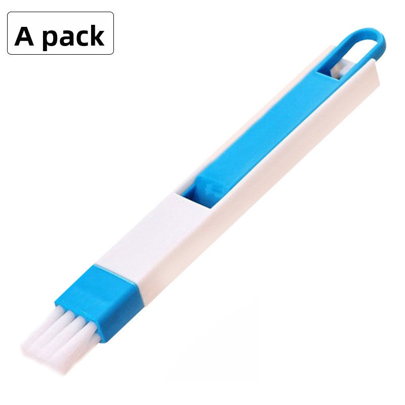 Window groove cleaning brush