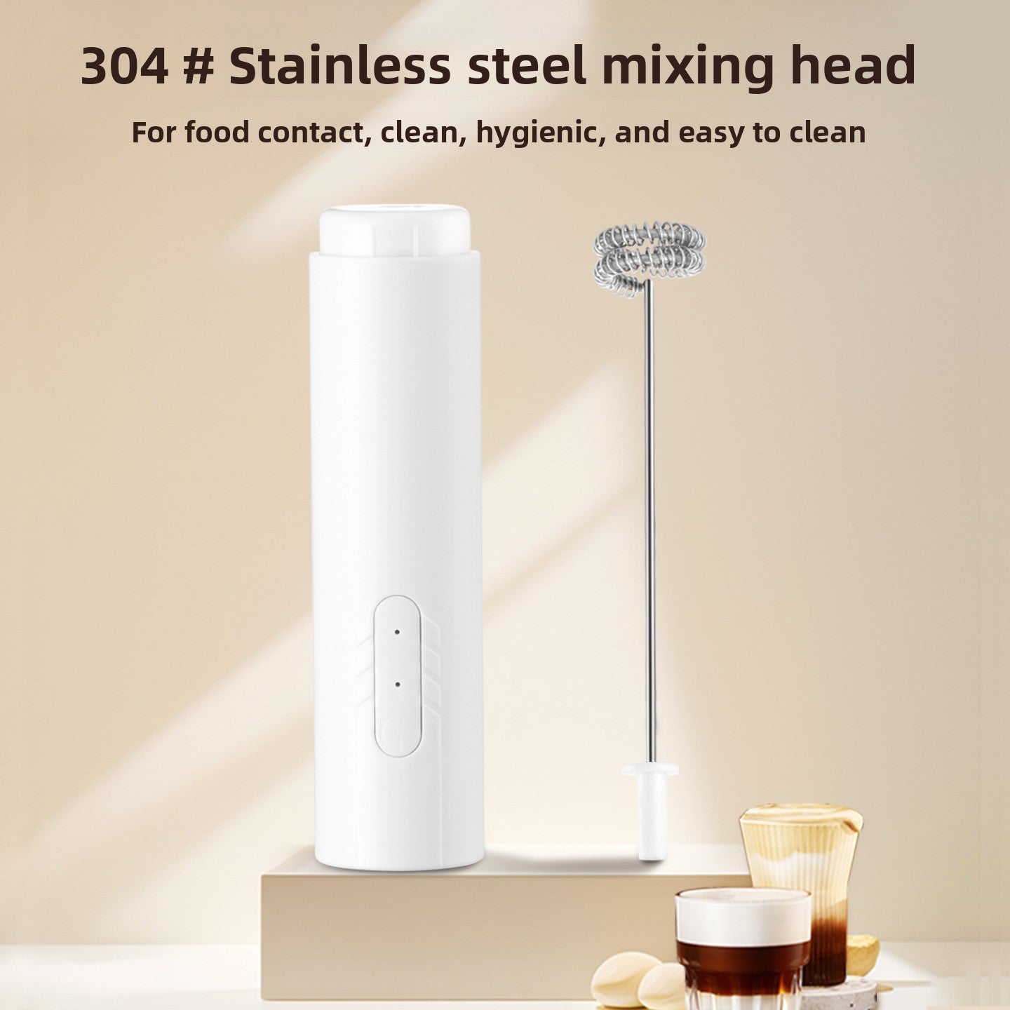 Electric Mini Household Coffee Milk Frother