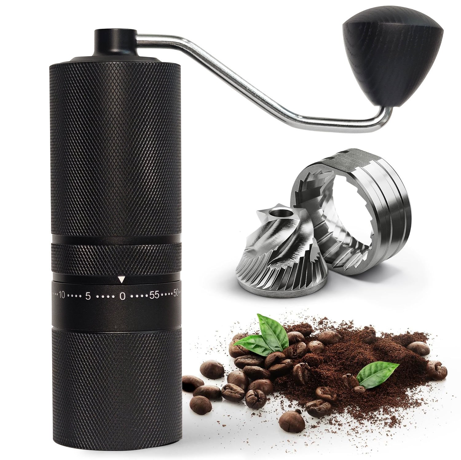 Portable electric coffee grinder