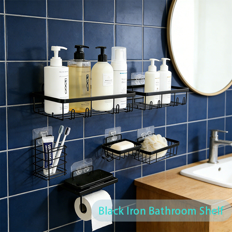Wall-Mounted Bathroom Organizer