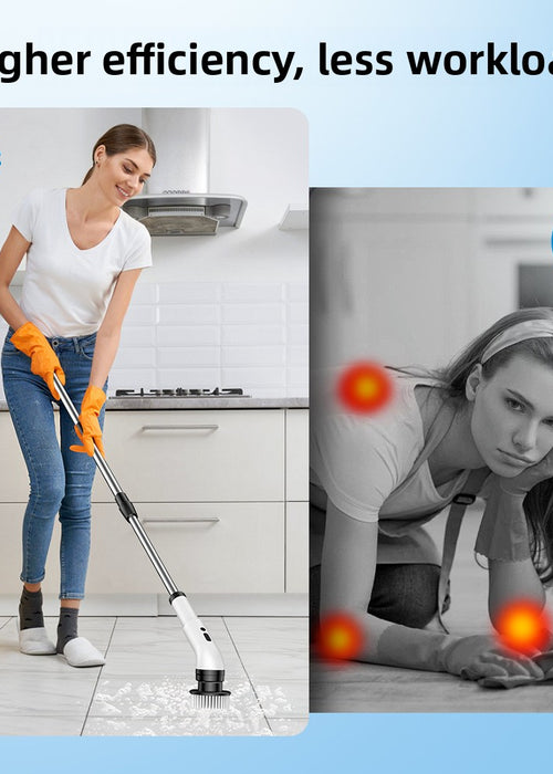 Multifunctional Telescopic Electric Cleaning Brush