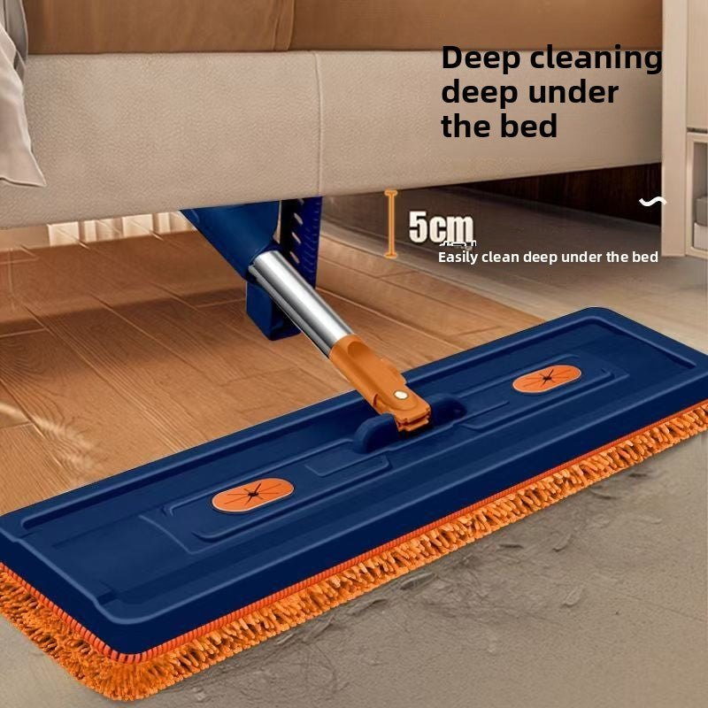 Chenille Flat Mop with Roller Squeezer