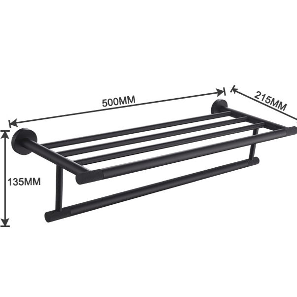 Stainless Steel Bathroom Towel Rack Set