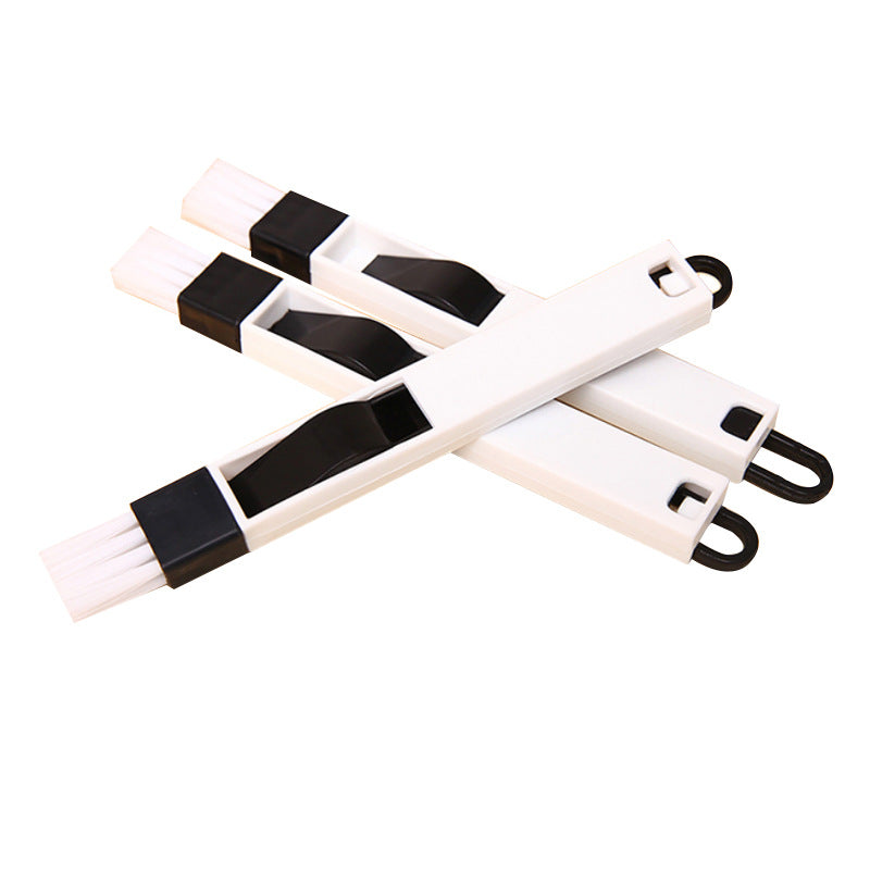 Window groove cleaning brush